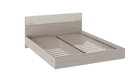 Спальный Гарнитур Мадлен №2 Ясень Шимо/Бежевый Глянец с Рисунком